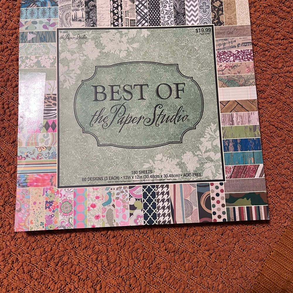 The Paper Studio Multicolor Scrapbook Paper Pack